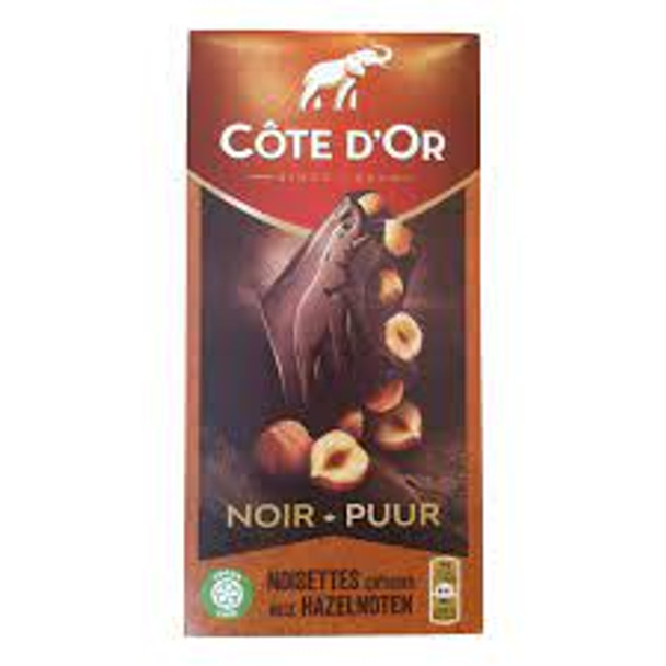 COTE D'OR CD21970 Dark Chocolate with whole Hazelnuts 16/6.35oz #20158