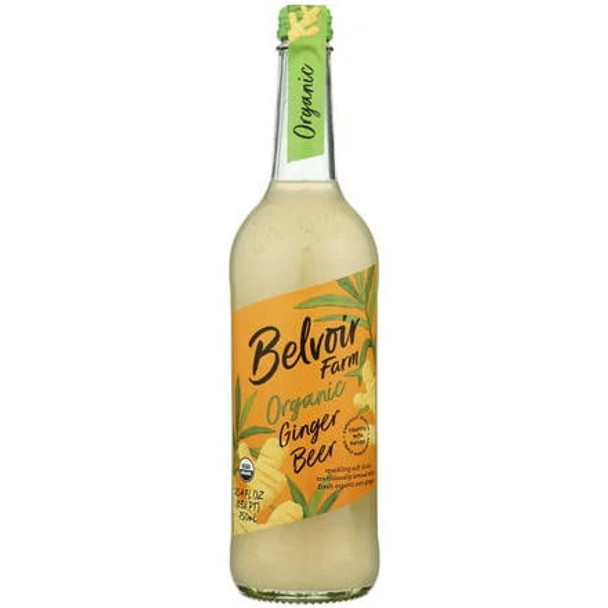 Belvoir Organic Sparkling Organic Ginger Beer 6/25.4oz  #20206