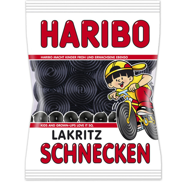 Haribo (Germany) Lakritz Schnecken 34/6.2oz #12411