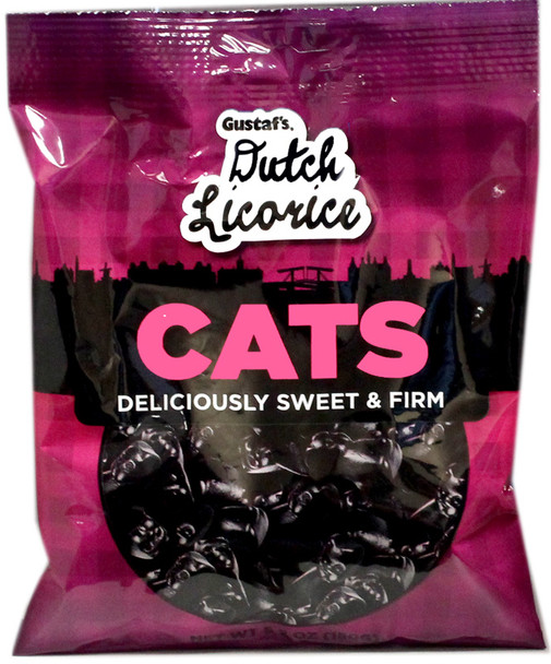 Gustaf's Bags Licorice Cats 12/5.2oz #12427