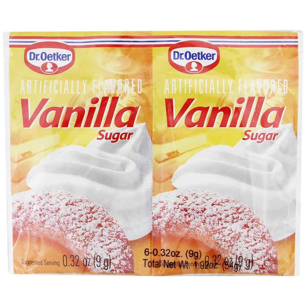 Dr. Oetker (Canada) Packets Vanilla Sugar 3x2 pc 12/2.2oz #12457 OETK11104