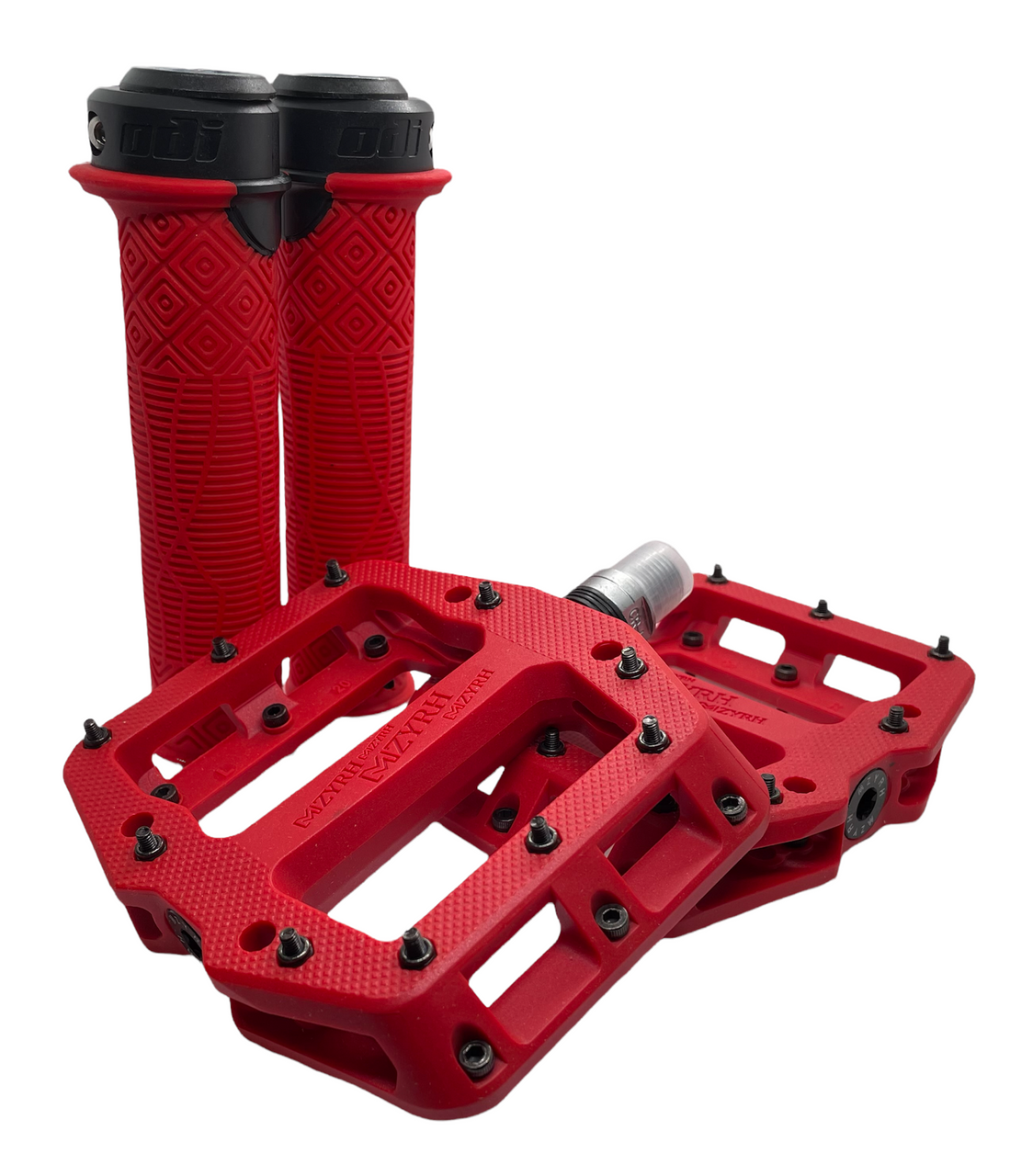 Red pedals mtb hotsell
