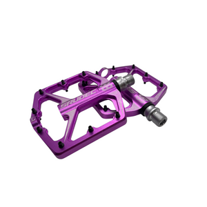 Purple SRUDEC Bicycle Flay Alloy Pedals Mountain Bike MTB BMX