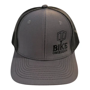 Bike Obsession Trucker Hat – Grey & Black
