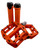 Orange MZYRH 926 Bicycle Pedals Ultralight Nylon Plastic 3 Bearing Mountain Bike MTB BMX Pedals with matching grips Orange MZYRH 926 Bicycle Pedals Ultralight Nylon Plastic 3 Bearing Mountain Bike MTB BMX Pedals with matching grips