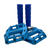Blue MZYRH 926 Bicycle Pedals Ultralight Nylon Plastic 3 Bearing Mountain Bike MTB BMX Pedals with Matching Lock On Grips