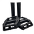 Black MZYRH 926 Bicycle Pedals Ultralight Nylon Plastic 3 Bearing Mountain Bike MTB BMX Pedals with Matching Lock On Grips