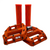 Orange MZYRH 926 Bicycle Pedals Ultralight Nylon Plastic 3 Bearing Mountain Bike MTB BMX Pedals with Matching Lock On Grips