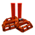 Orange MZYRH 926 Bicycle Pedals Ultralight Nylon Plastic 3 Bearing Mountain Bike MTB BMX Pedals with Matching Lock On Grips
