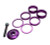 Headset Spacer and Top Cap Kit Purple expanded