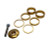 Headset Spacer and Top Cap Kit Gold expanded