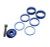 Headset Spacer and Top Cap Kit Blue expanded
