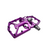 Purple SRUDEC Bicycle Flay Alloy Pedals Mountain Bike MTB BMX