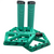 Turquoise Bucklos Pedals with Dual Lock-On Teyssor Grips