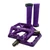 Purple Bucklos Pedals with Lock-On Grips