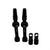 44mm Presta Tubeless Valves – Alloy Tubeless Valve Set Black