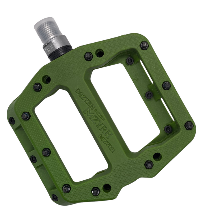 lime green mtb pedals