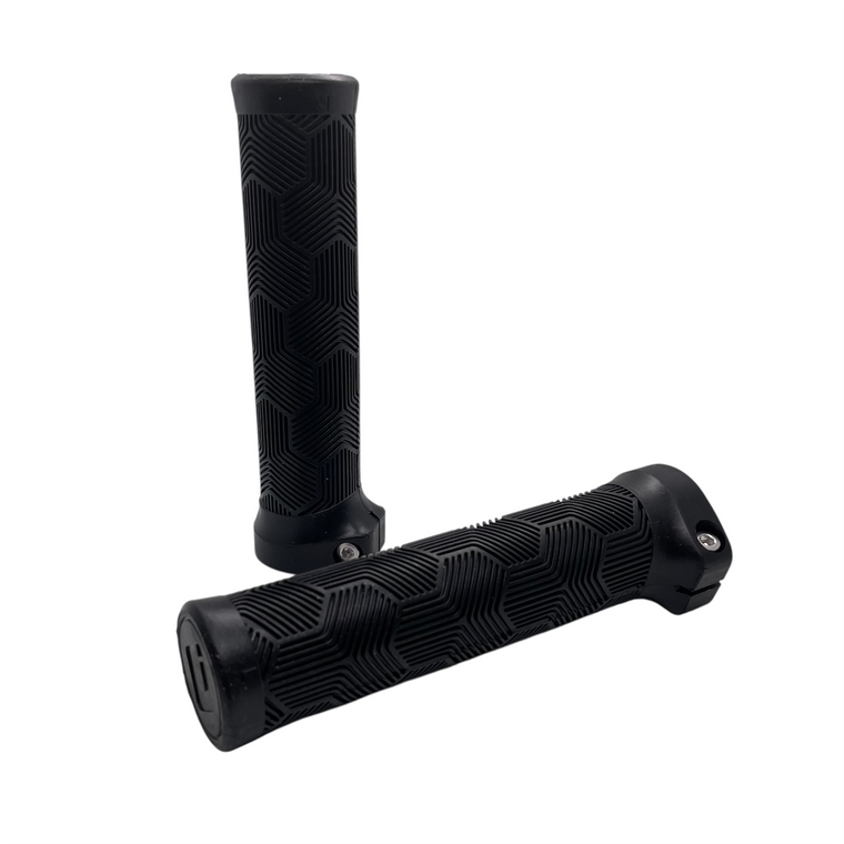 Black Mountain Bike MTB BMX Lock On Grips