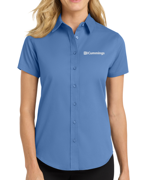 Cummings - Women's Short Sleeve Easy Care Shirt