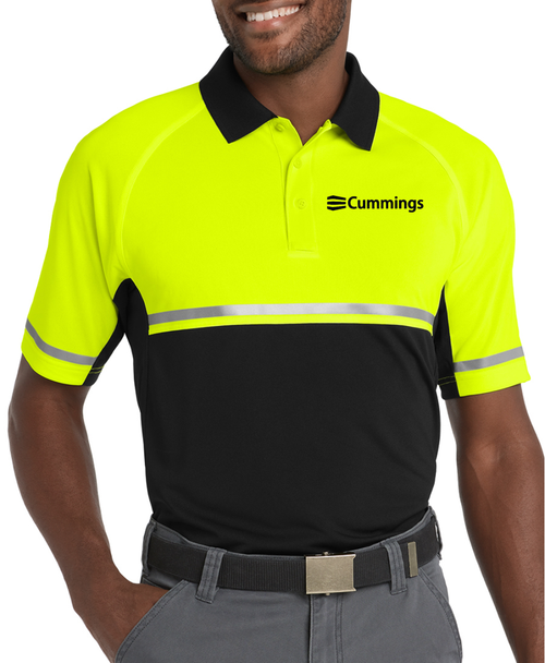 Cummings - Lightweight Snag-Proof  Enhanced Visibility Polo