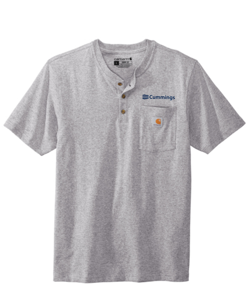 Cummings - Carhartt Cotton Short Sleeve Henley