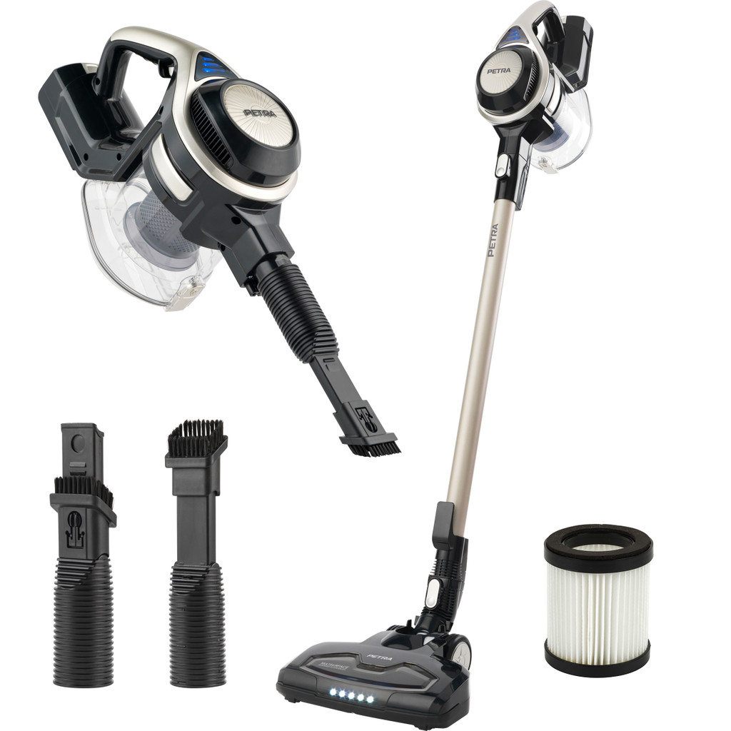 Petra 2-in-1 Multi Staubsauger - Kabelloser 22,2V , 1,2L, 40 Minuten Reinigungskraft