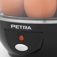 Petra Kompakter elektrischer Eierkocher für 6 Eier, 430 W
