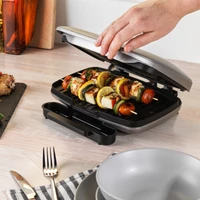 Petra Elektrogrill mit Antihaftbeschichtete Grillplatten, 1000W