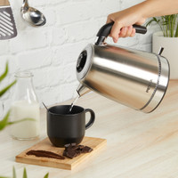 English Petra 1,7L Lumie Wasserkocher - 2200W, Edelstahl