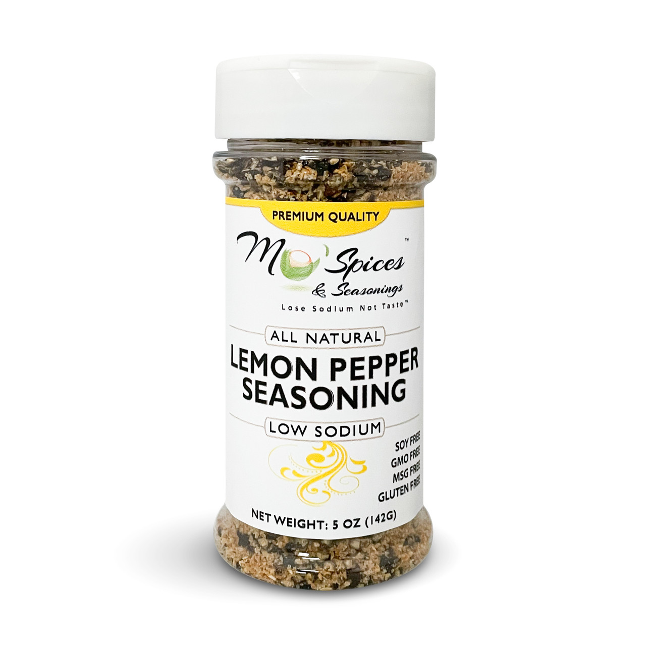 Mo'Spices Low Sodium Lemon Pepper Seasoning