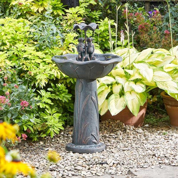 Solar Water Feature | Frog Frolics 