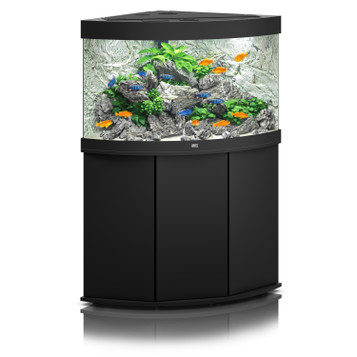 Juwel Trigon 190 LED Aquarium And Cabinet Black Juwel Trigon 190 LED Aquarium And Cabinet Black