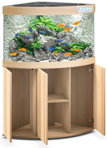 Fugtig Menda City Brandmand Juwel Trigon 190 LED Marine Aquarium And Cabinet Light Wood