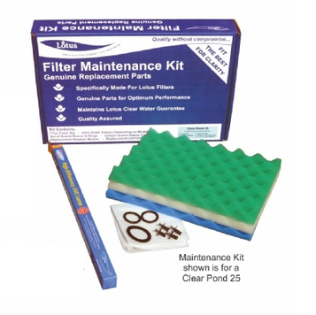 Set 3 Spugne Di Ricambio Per Filtro Laguna Lotus Verde Genie 24000 - 1 Nera Spessa, 1 Blu Media, 1 Verde Sottile (14x19 Pollici) - 3