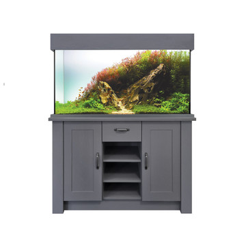 230 Litre Oakstyle Aquarium & Stand Slate Grey 230 Litre Oakstyle Aquarium & Stand Slate Grey