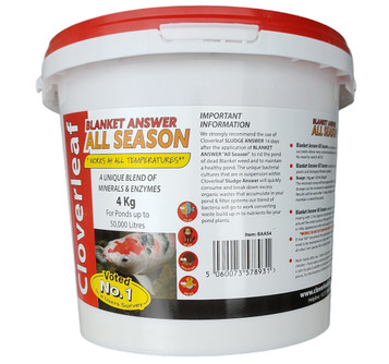 blanket answer all season cloverleaf 4kg