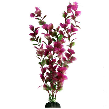 Aqua One Ecoscape XL Pink Palm Fan Plastic Plant