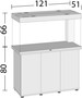 Juwel Rio 350 Aquarium And Stand White Juwel Rio 350 Aquarium And Stand White