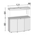 Juwel Vision 260 LED Aquarium And Cabinet Light Wood Juwel Vision 260 LED Aquarium And Cabinet Light Wood