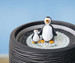Hydria Penguin Family Collectible Fountain Head