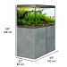 concrete aquarium dimensions