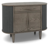 Monroe Silver Grey Narrow Sideboard