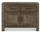 Turin Dark Oak Narrow Sideboard