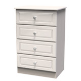 Balmoral 4 Drawer Midi Chest in Kashmir Gloss & Kashmir