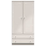 Balmoral 3ft 2 Drawer Wardrobe in Kashmir Gloss & Kashmir