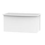 Camden Blanket Box in White Matt