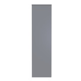 Diego Tall 2 Drawer Wardrobe in Dusk Grey