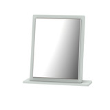 Knightsbridge Small Mirror in Grey Matt