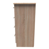 Sherwood 4 Drawer Bedside Cabinet in Bardolino Oak