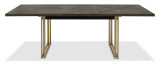 Athena Fumed Oak 6-8 Extension Dining Table